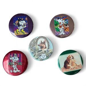 Vintage Dog Pin Set